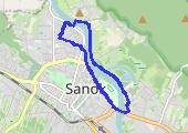 Trasa z dnia 2015-02-20 12:48 - mapa trasy gps - bieganie