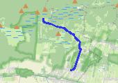 Trasa z dnia 2012-11-16 13:31 - mapa trasy gps - rower górski