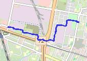 Trasa z dnia 2015-02-21 12:31 - mapa trasy gps - spacer