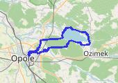 Trasa z dnia 2015-02-21 16:20 - mapa trasy gps - rower górski
