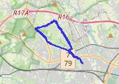 Trasa z dnia 2015-02-22 11:30 - mapa trasy gps - bieganie