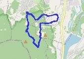 spacer z Funiem - mapa trasy gps - spacer