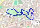 Trasa z dnia 2015-02-22 11:47 - mapa trasy gps - spacer