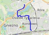 Trasa z dnia 2015-02-25 14:54 - mapa trasy gps - rower górski
