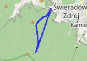 Trasa z dnia 2015-02-25 18:32 - mapa trasy gps - narty