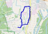 z Funiem - mapa trasy gps - wędrówka