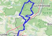 Trasa z dnia 2015-03-01 16:40 - mapa trasy gps - rower trekkingowy
