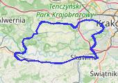 Trasa z dnia 2015-03-01 17:45 - mapa trasy gps - rower szosowy