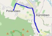 Trasa z dnia 2013-01-08 22:19 - mapa trasy gps - bieganie