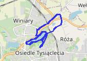 Trasa z dnia 2015-03-02 09:46 - mapa trasy gps - nordic walking