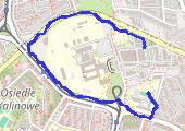 Trasa z dnia 2015-02-22 17:18 - mapa trasy gps - spacer