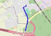 Trasa z dnia 2014-10-13 16:50 - mapa trasy gps - bieganie
