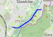 Trasa z dnia 2015-03-03 19:22 - mapa trasy gps - bieganie