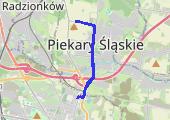 Trasa z dnia 2015-03-03 18:22 - mapa trasy gps - bieganie