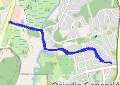 Trasa z dnia 2015-03-03 21:01 - mapa trasy gps - bieganie