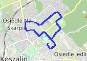 Trasa z dnia 2015-02-25 19:25 - mapa trasy gps - bieganie