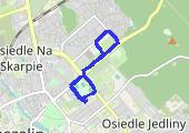 Trasa z dnia 2015-02-23 18:56 - mapa trasy gps - bieganie