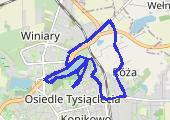 Trasa z dnia 2015-03-04 10:32 - mapa trasy gps - nordic walking