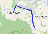 Trasa z dnia 2013-01-10 21:46 - mapa trasy gps - bieganie