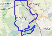 Trasa z dnia 2015-03-06 09:13 - mapa trasy gps - nordic walking