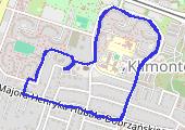 Trasa z dnia 2015-03-06 19:07 - mapa trasy gps - bieganie