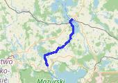 Trasa z dnia 2014-05-18 17:47 - mapa trasy gps - łódź