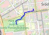Trasa z dnia 2013-01-11 14:50 - mapa trasy gps - marsz