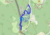 Trasa z dnia 2015-03-07 09:38 - mapa trasy gps - snowboard