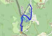 Trasa z dnia 2015-03-07 09:59 - mapa trasy gps - snowboard