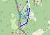 Trasa z dnia 2015-03-07 11:58 - mapa trasy gps - snowboard