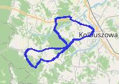 Trasa z dnia 2015-03-07 14:15 - mapa trasy gps - rower górski