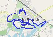 Trasa z dnia 2015-03-08 12:48 - mapa trasy gps - rower trekkingowy