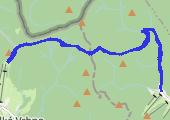 Trasa z dnia 2015-03-08 14:55 - mapa trasy gps - narty biegowe
