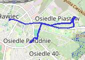 Trasa z dnia 2015-03-09 07:32 - mapa trasy gps - marsz