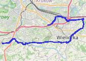Trasa z dnia 2015-03-09 17:57 - mapa trasy gps - rower szosowy