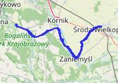 Trasa z dnia 2015-03-07 13:50 - mapa trasy gps - rower górski