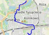 Trasa z dnia 2015-03-10 15:08 - mapa trasy gps - rower górski