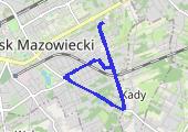 Trasa z dnia 2015-03-11 22:14 - mapa trasy gps - rower górski