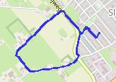 Trasa z dnia 2015-03-12 13:33 - mapa trasy gps - spacer