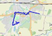 z wozkeim - mapa trasy gps - spacer