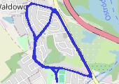 Trasa z dnia 2015-03-12 19:28 - mapa trasy gps - bieganie