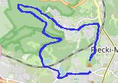 Trasa z dnia 2015-03-14 11:57 - mapa trasy gps - spacer