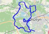 Trasa z dnia 2015-03-14 17:57 - mapa trasy gps - rower górski