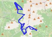 Trasa z dnia 2013-01-17 15:07 - mapa trasy gps - narty