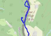 Trasa z dnia 2014-08-15 13:34 - mapa trasy gps - spacer