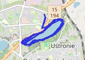 Trasa z dnia 2015-03-18 09:54 - mapa trasy gps - bieganie