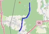 Trasa z dnia 2015-03-18 12:13 - mapa trasy gps - rower górski