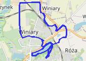 Trasa z dnia 2015-03-19 10:46 - mapa trasy gps - nordic walking
