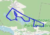11 kwietnia - mapa trasy gps - canicross