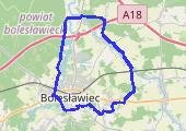 Trasa z dnia 2015-03-20 17:35 - mapa trasy gps - rower trekkingowy